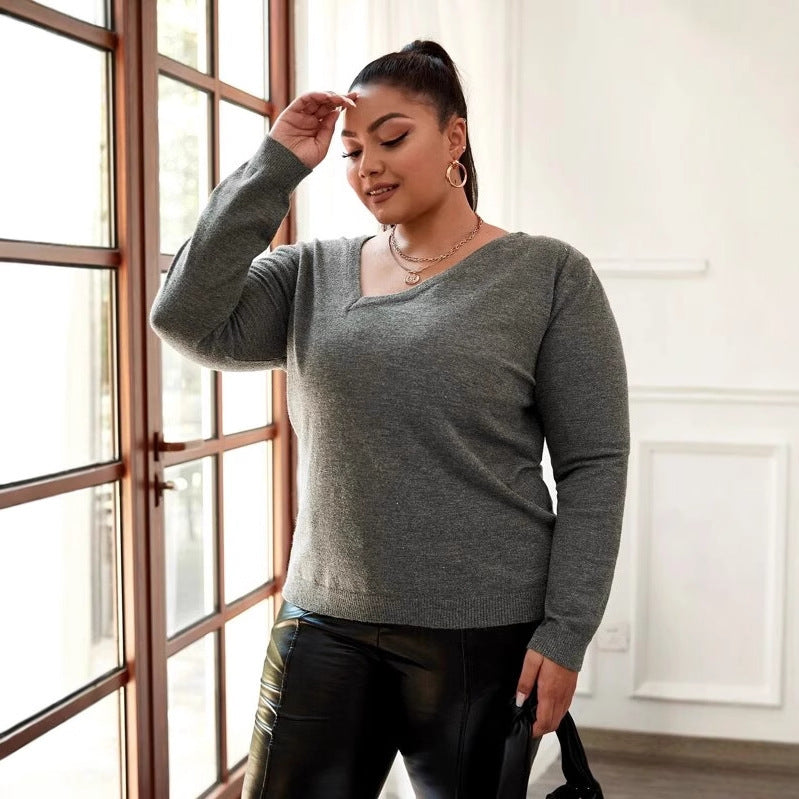 Plus Size Women's Sweater