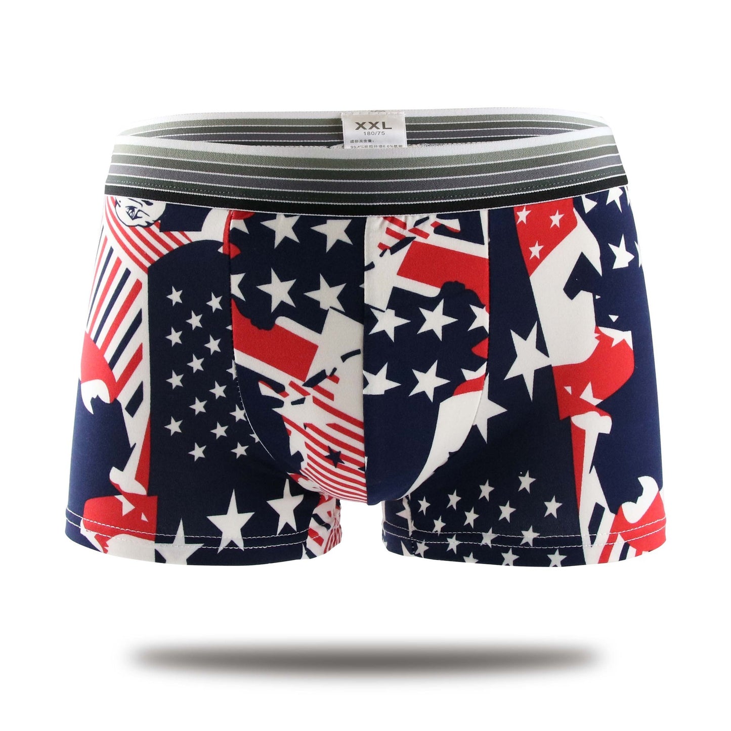 Men's Cartoon Mid-waist Boxer Briefs