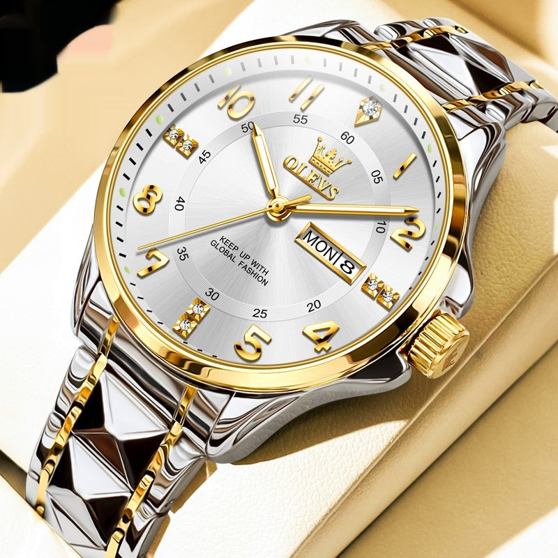Men's Quartz Simple Casual Waterproof Watch
