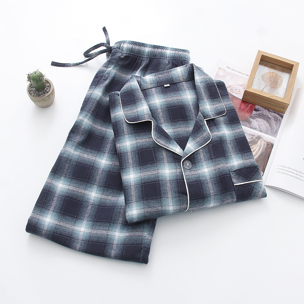 Men's Double-sided Thick Warm Pajamas
