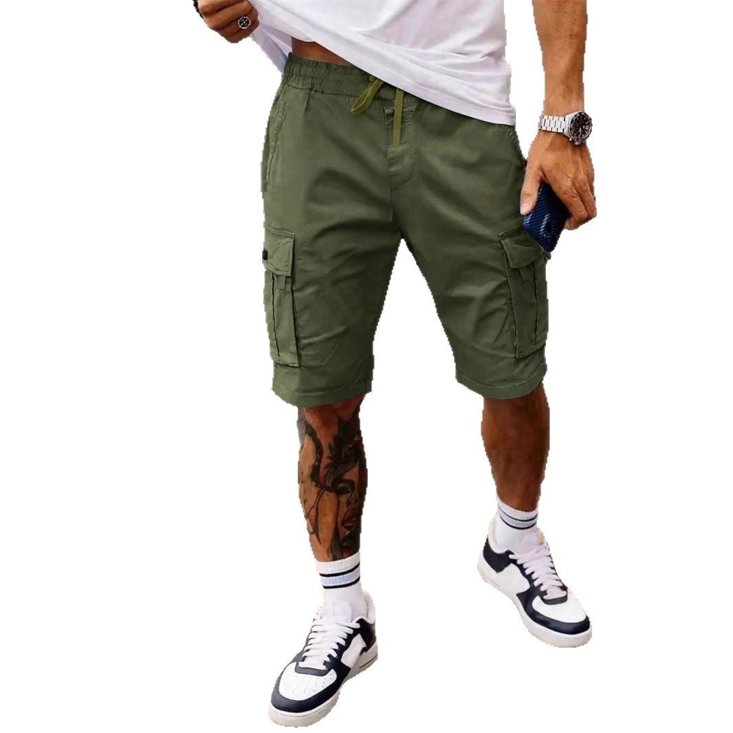 Workwear Shorts Men's New Summer American Straight Cropped Casual Shorts