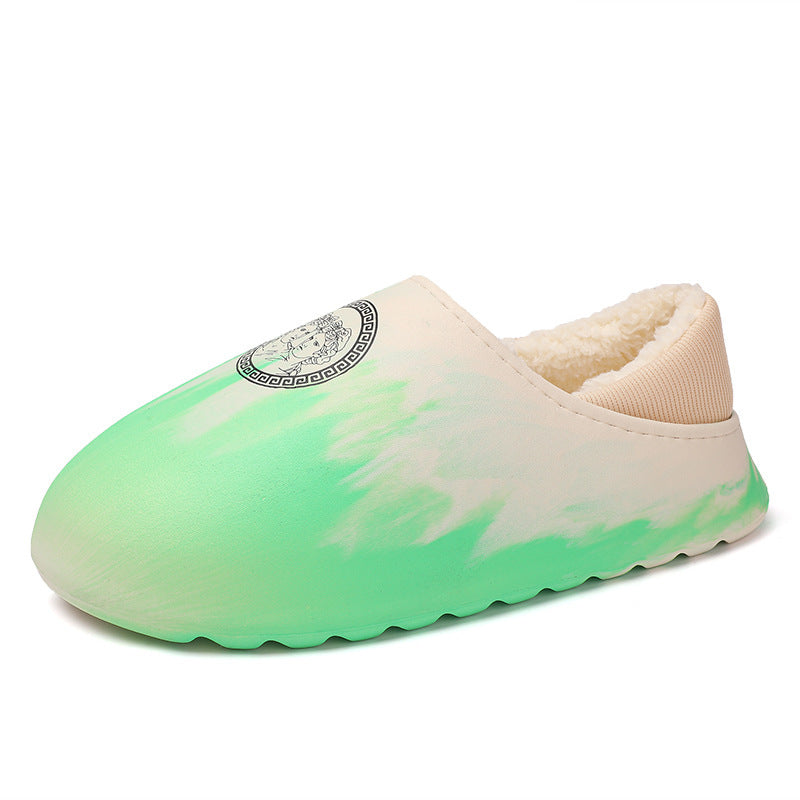 Men Waterproof Warm Cotton Slippers