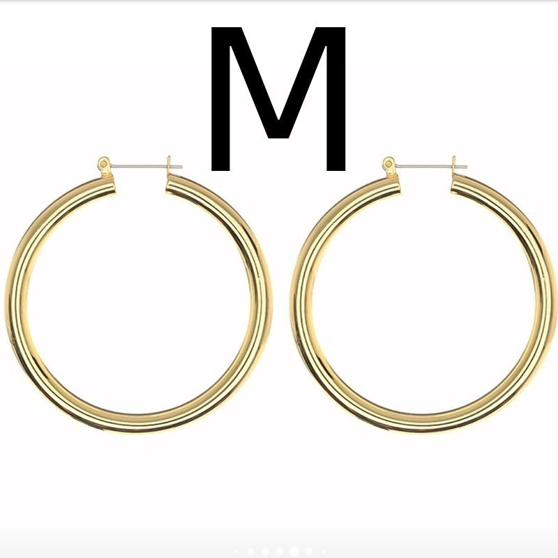 Titanium Steel HOOP Ring HOOP Earrings Cold Scenery Surface