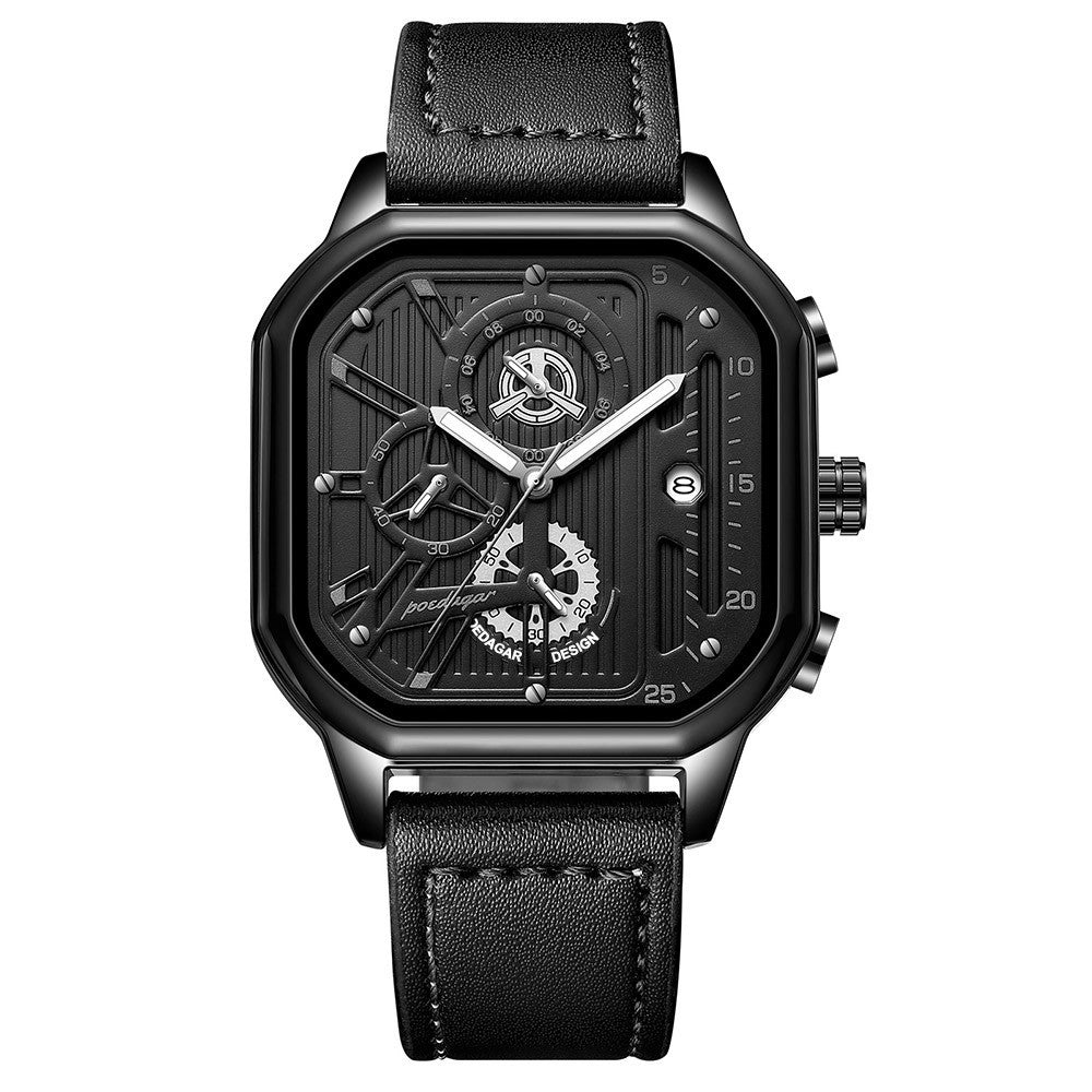 Men's Multifunctiona Belt Style Quartz Watch