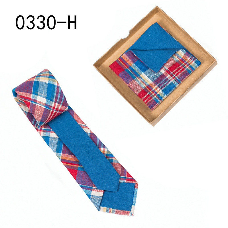 Men's Floral Print Tie and Pocket Square