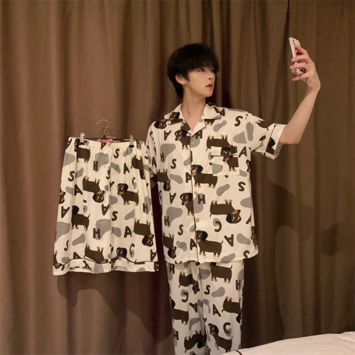 Men's Fashion Digital Dog Pajamas