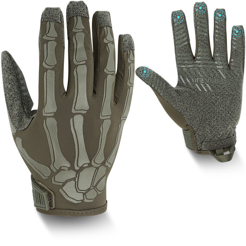 Men's Non-slip and Breathable Full Finger Touch Screen Tactical Gloves