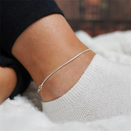 Women's Fashion Stainless Steel Anklets by GJG Denim