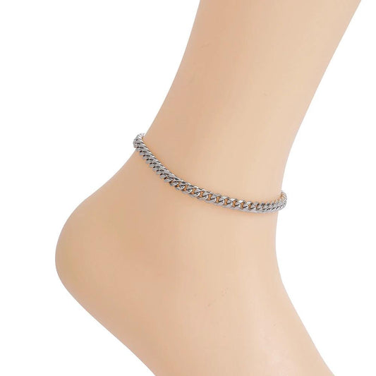 Stainless Steel Anklets Foot Accessories by GJG Denim
