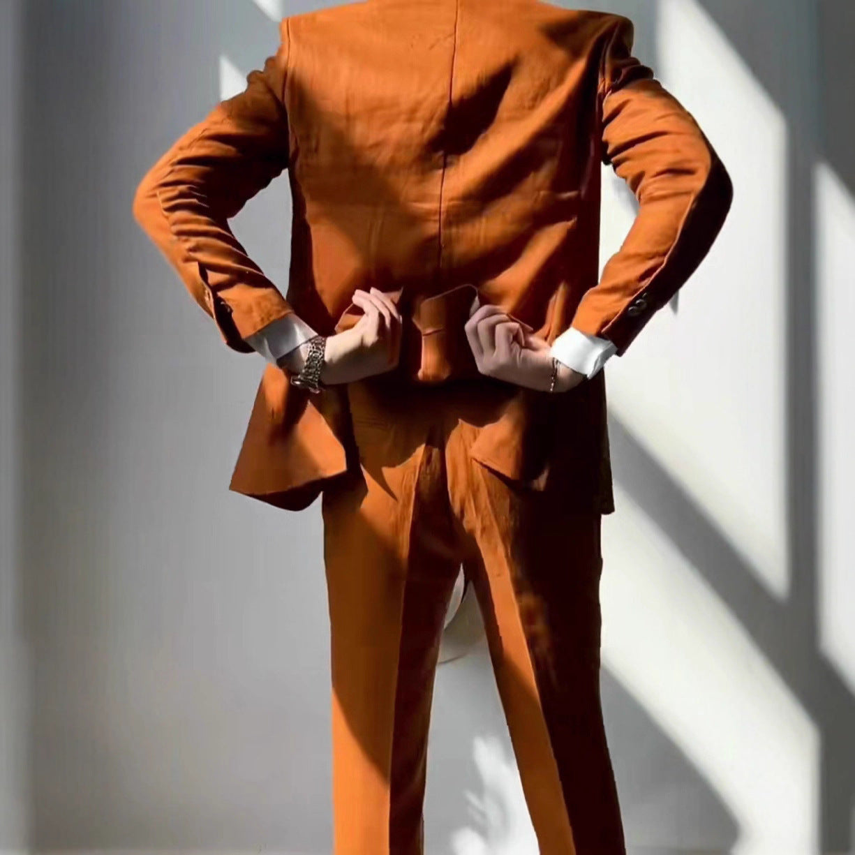 Casual And Lightweight Business Men's Suit by GJG Denim