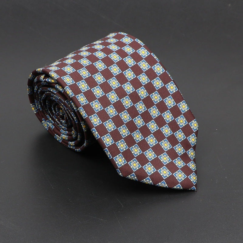 Men's Super Soft Bohemian Silk Ties