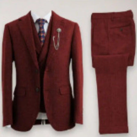 Men's Casual Three-piece Suit
