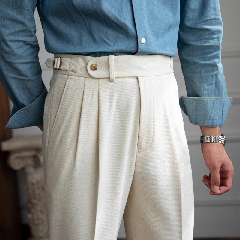 Men's British Style Business Casual Pants