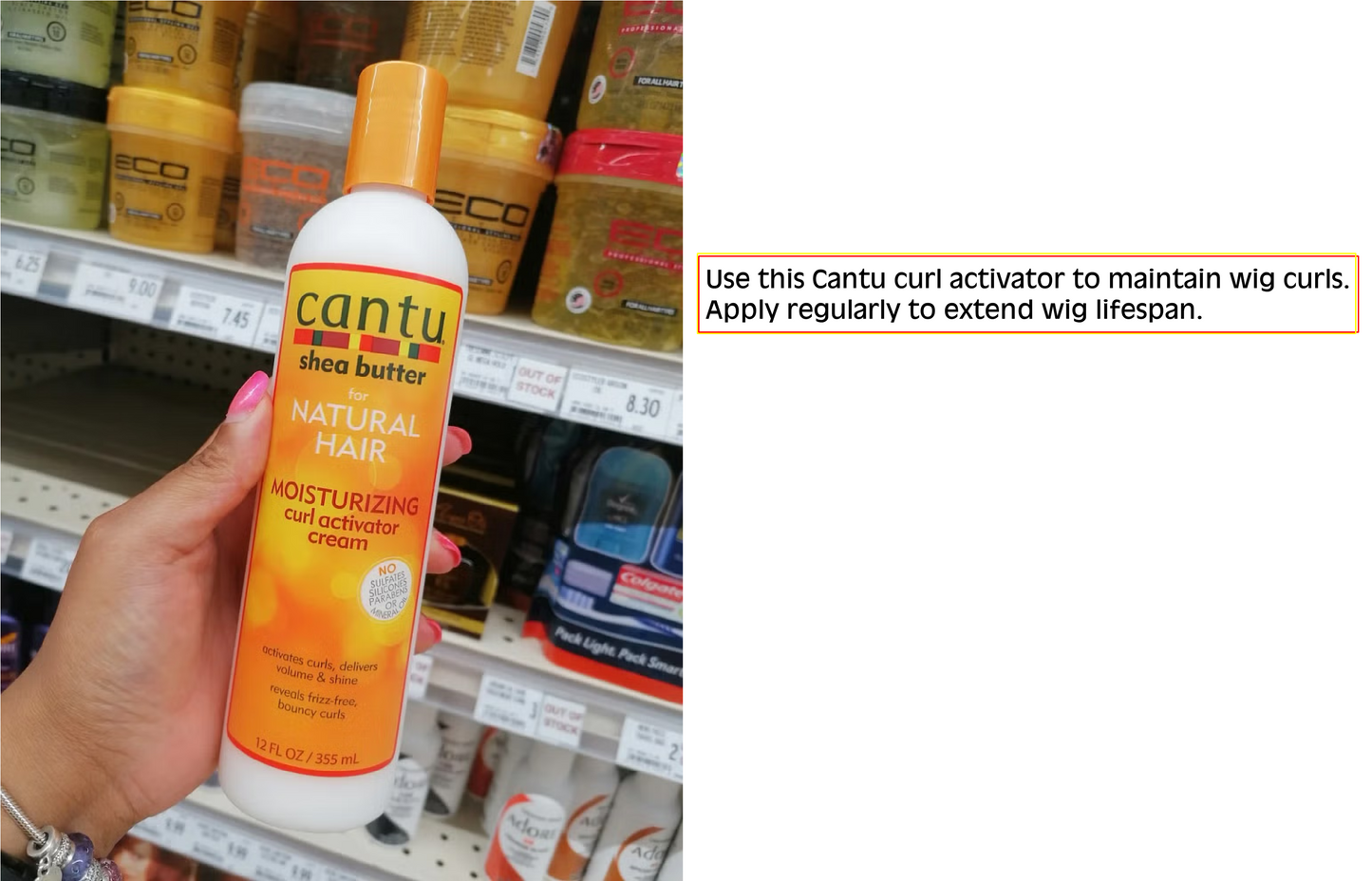 100% Human Hair Deep Wave Wig "HD Full Lace" (Erupta)