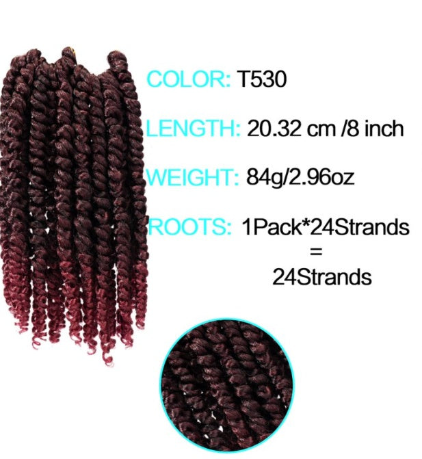 Curly Crochet Braid 2X SPRING