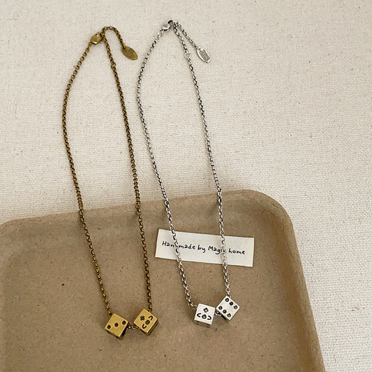 Dice Necklace For Men
