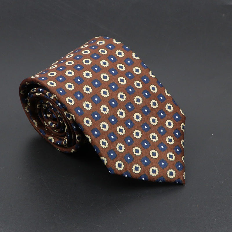 Men's Super Soft Bohemian Silk Ties