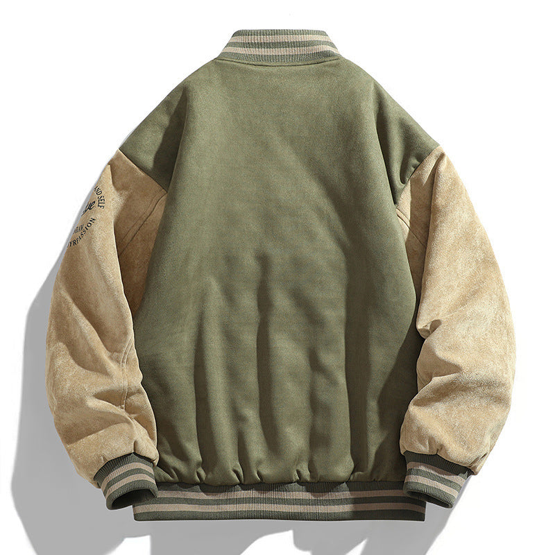 Winter Cotton-padded Jacket Stand-up Collar