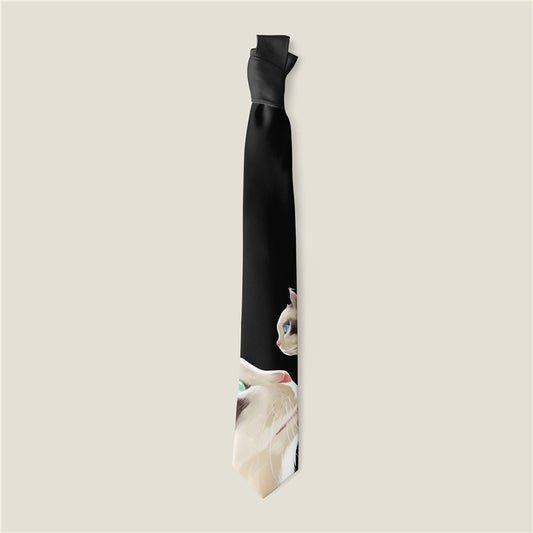 Men's Creative Print Tie by GJG Denim