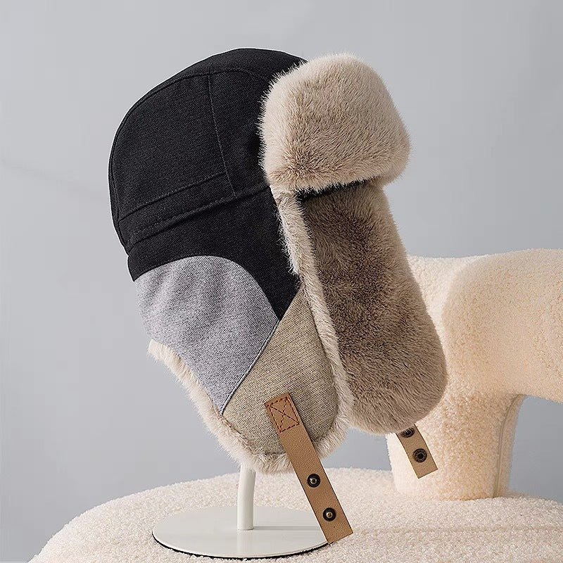 Men's Cold-proof Fleece-lined Warm Hat