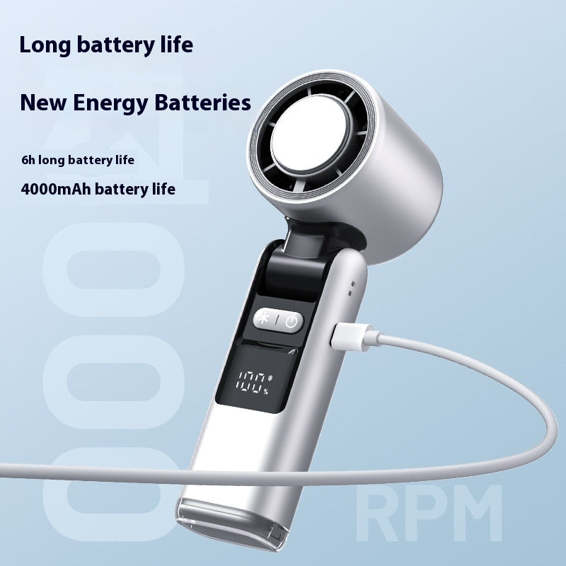 Super Mini Turbos Speed Fan USB Powered Digital Display