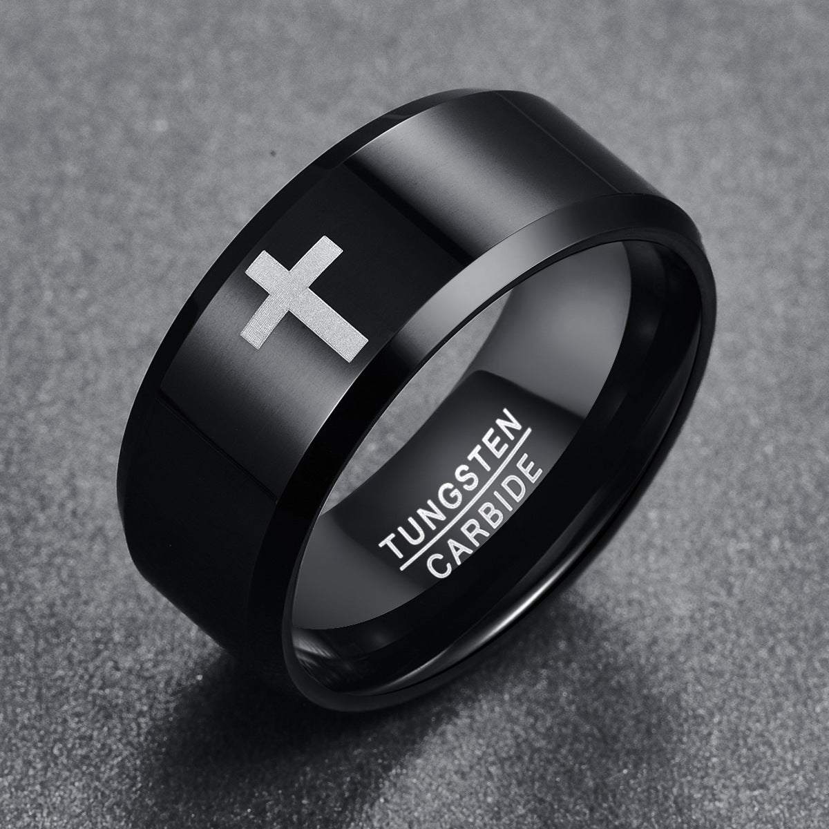 Non-fading Special-interest Design Style Cross Ring