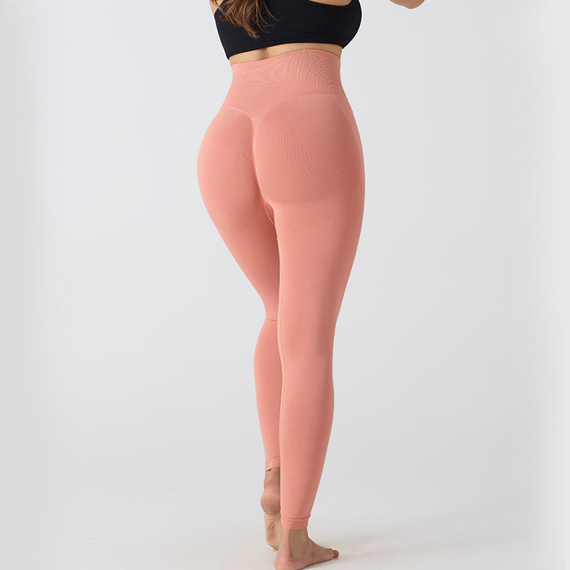 High Waist Workout Trousers High Elastic Sports Outdoor Yoga Clothes