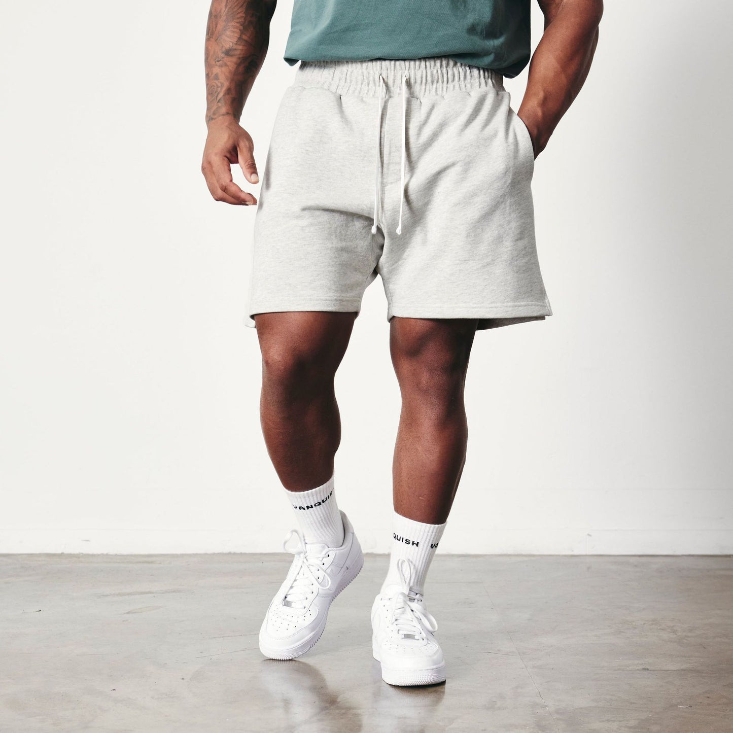 Muscle Workout Brothers Summer Sports Leisure Cotton Fifth Pants