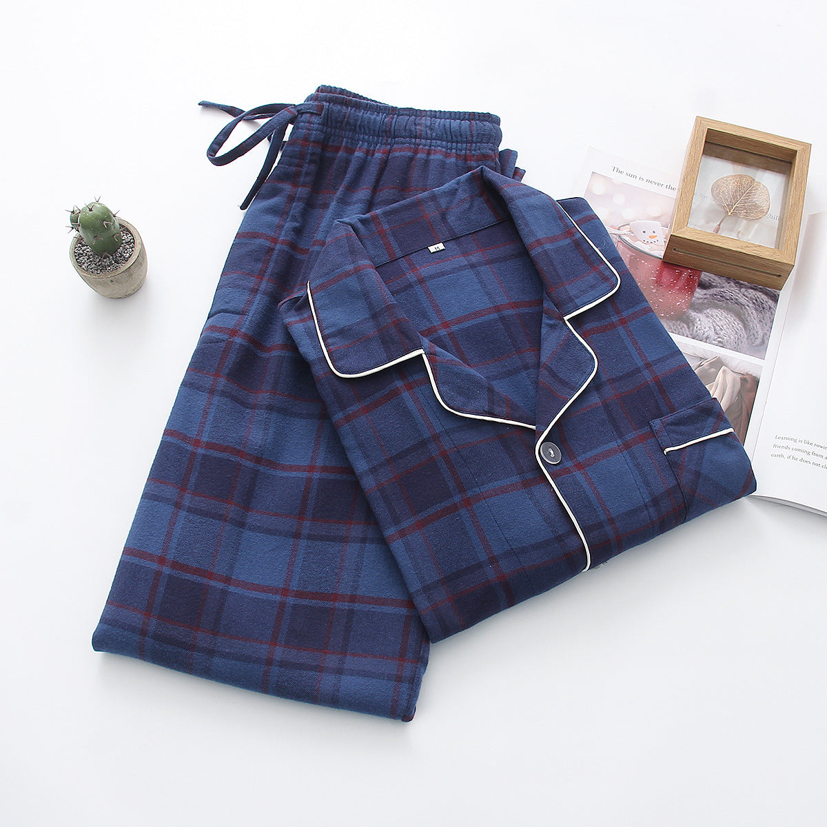 Men's Double-sided Thick Warm Pajamas
