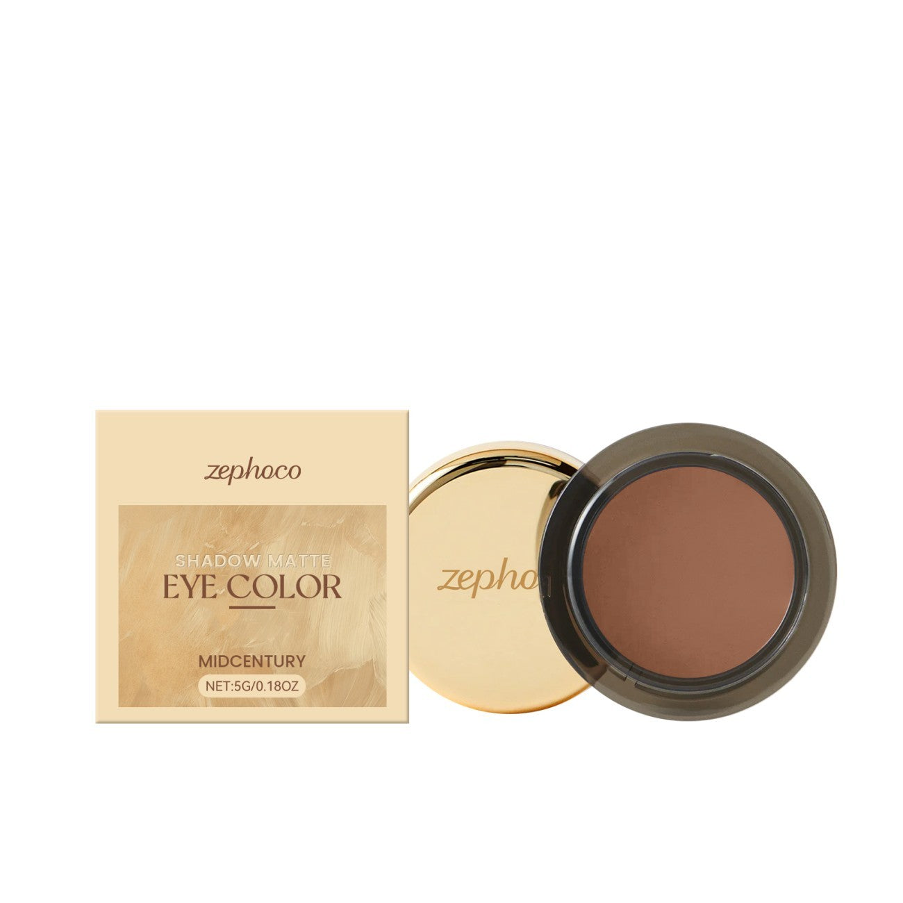 Eye Shadow Is Naturally Colored And Hard To Take Off Makeup
