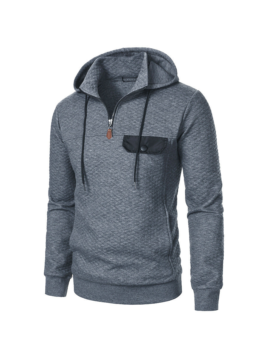 Men's Simplicity Trendy Loose Hooded Sweater