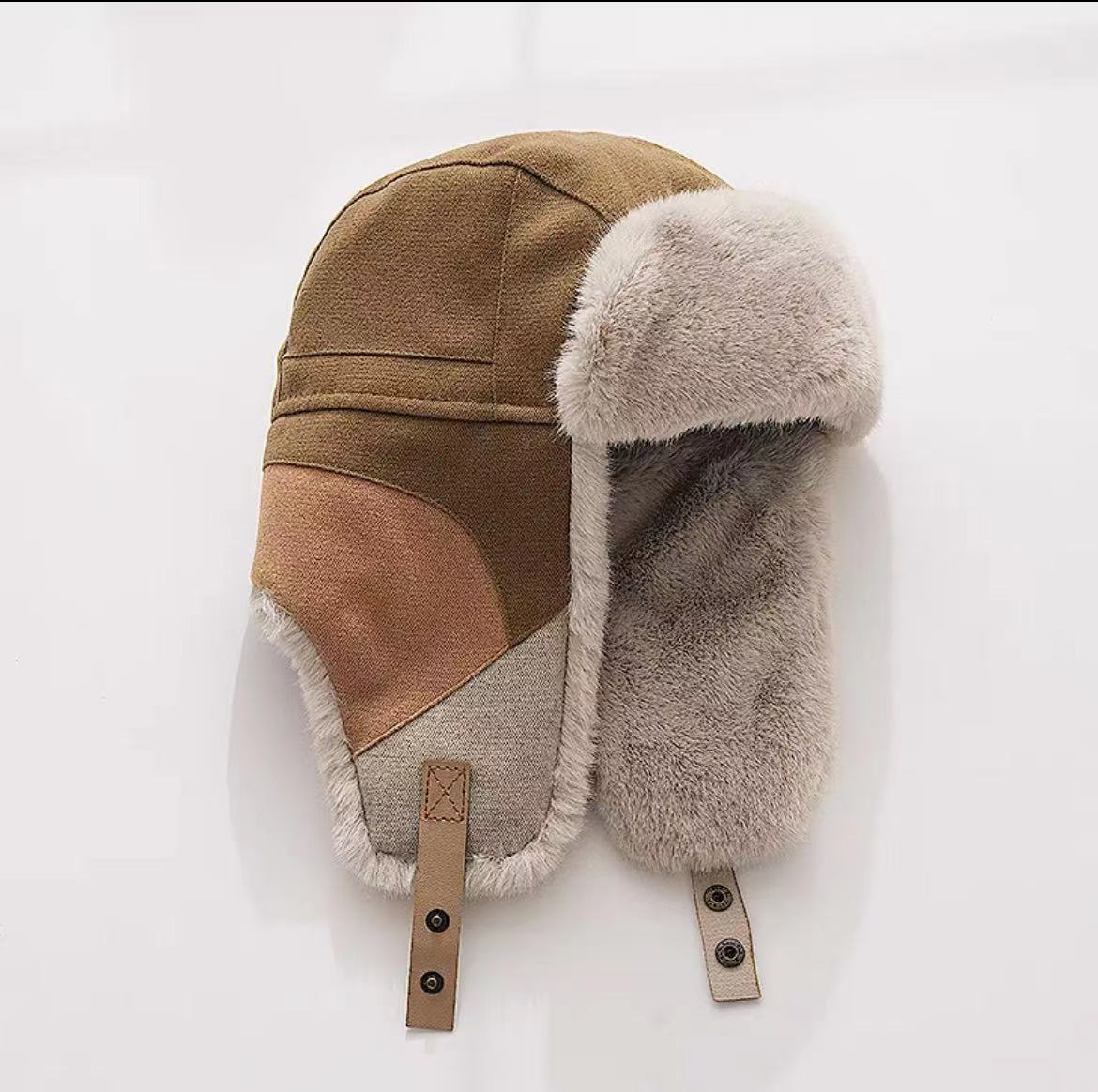Men's Cold-proof Fleece-lined Warm Hat