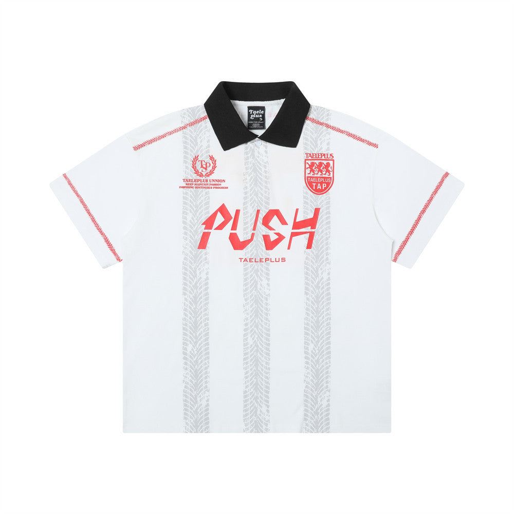 Digital Printing Short Sleeve Men's Exercise Jersey