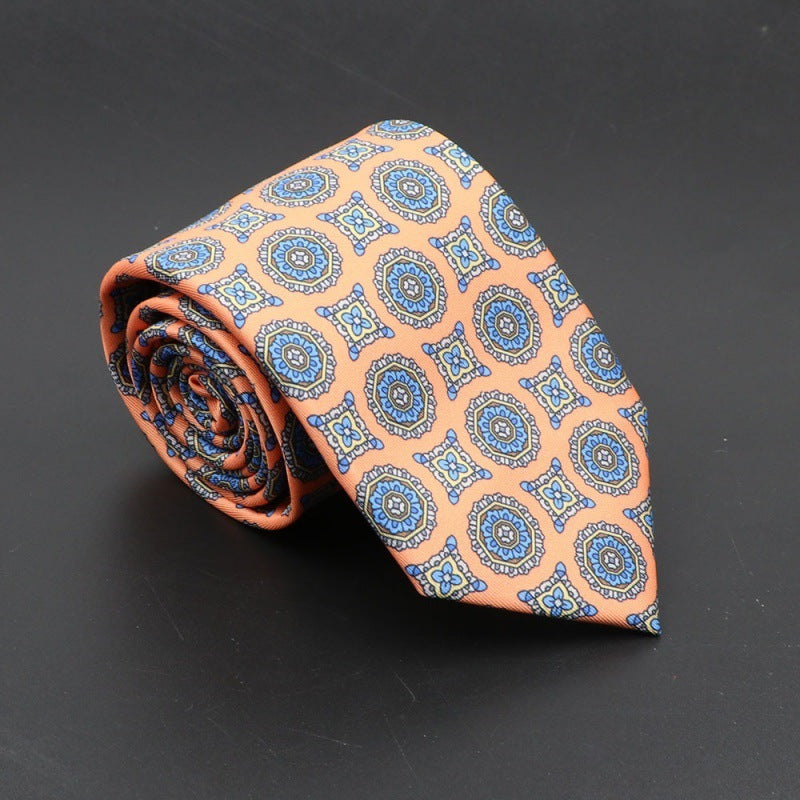 Men's Super Soft Bohemian Silk Ties