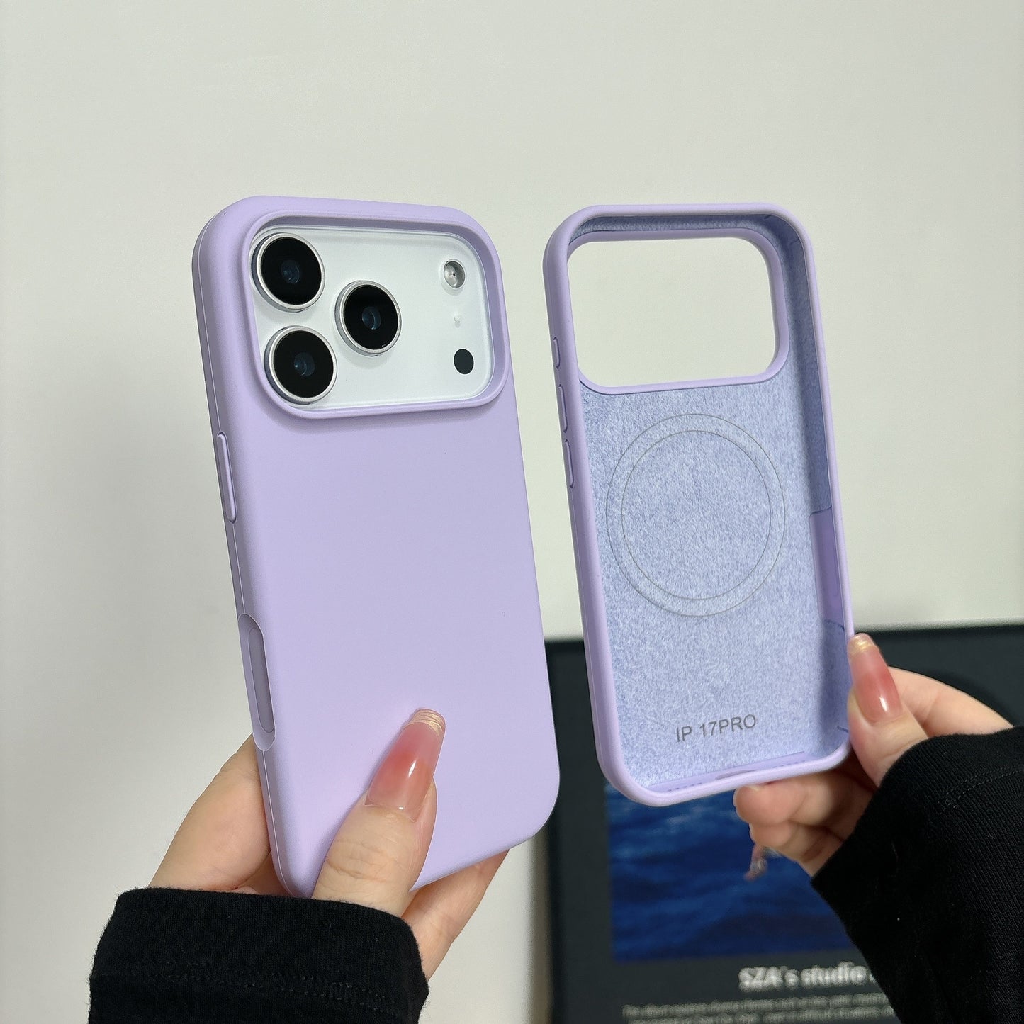 Liquid Magnetic Charge Phone Case All-inclusive Ai Button Drop-resistant
