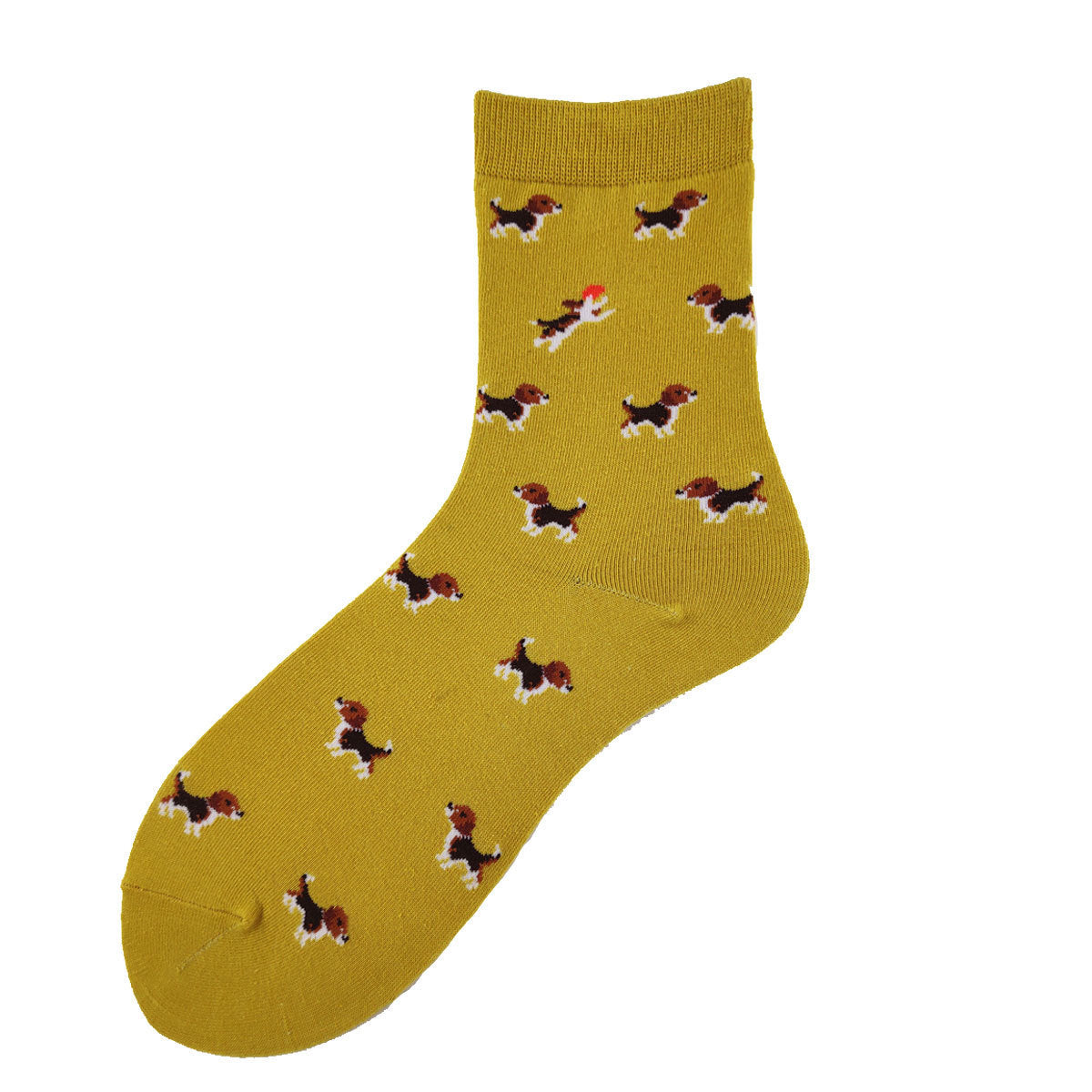 Men's Cotton Creativity Dog Series Cartoon Socks
