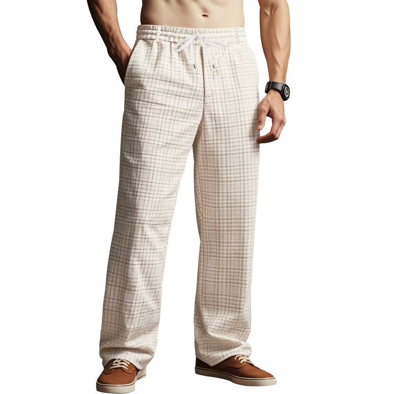 Men's Business Casual Loose Simplicity Pants