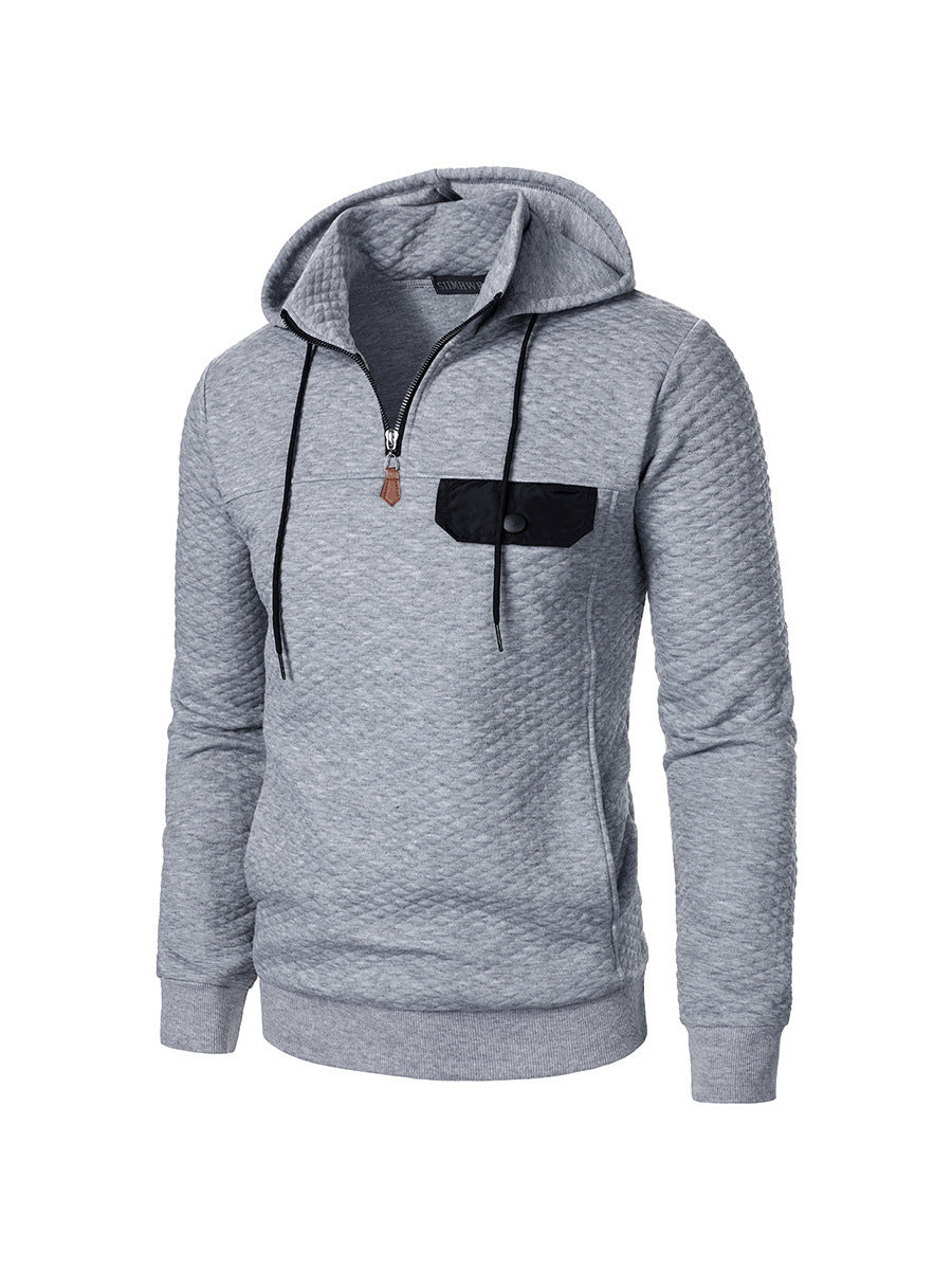 Men's Simplicity Trendy Loose Hooded Sweater