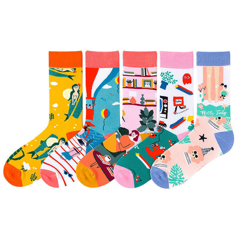 Men's Cotton Personality Socks