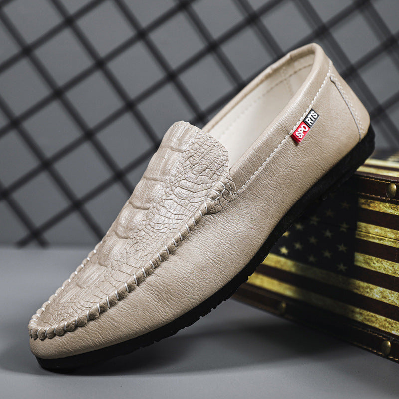 Men's Slip-on Casual Pattern Shoes