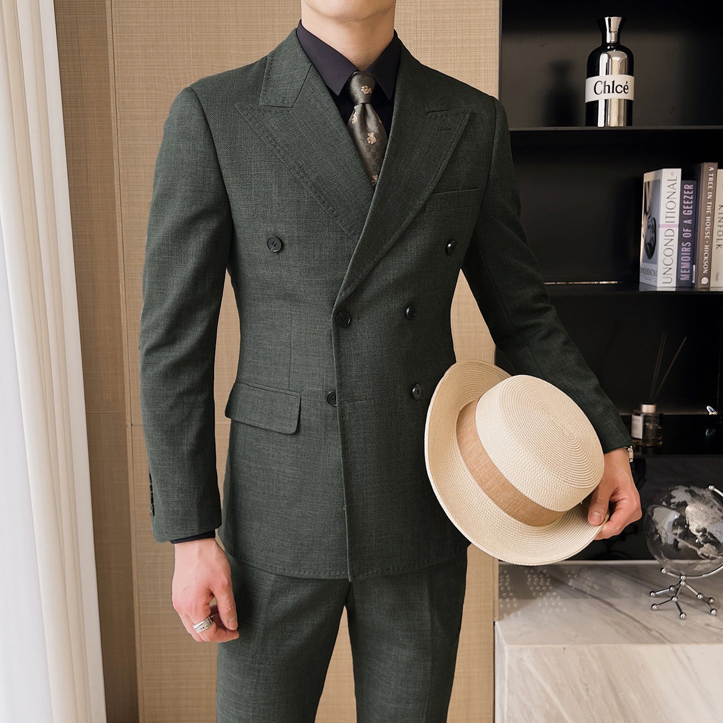 Professional Casual Men's Three-piece Suit Jacket