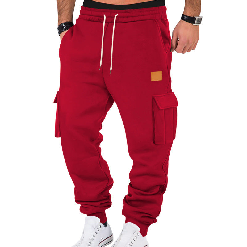 Men's Sports Multi-pocket Cargo Sweatpants