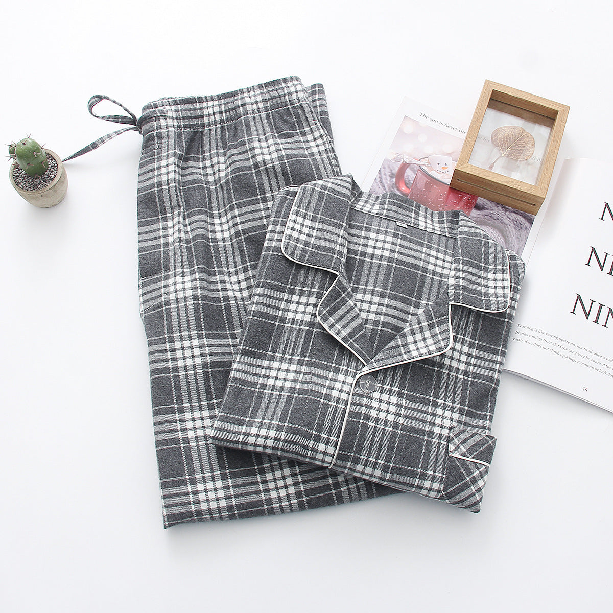Men's Double-sided Thick Warm Pajamas