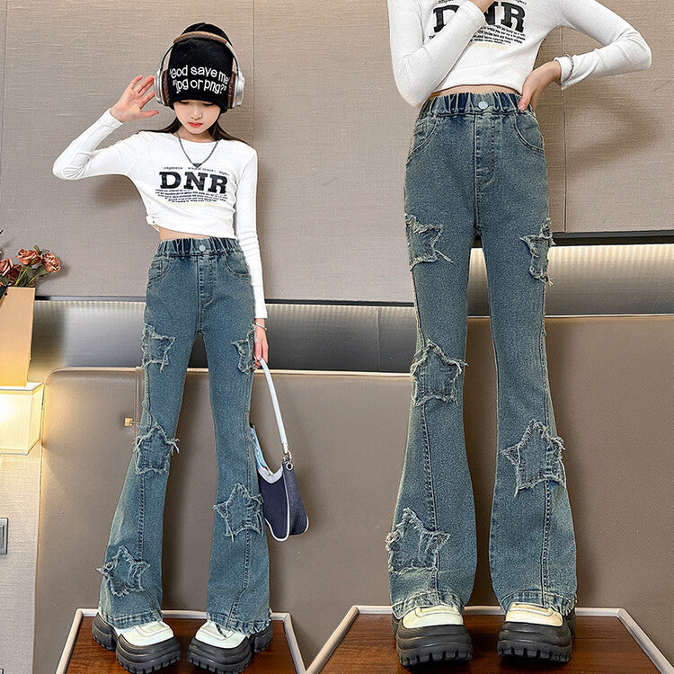 Children's Jeans Star design