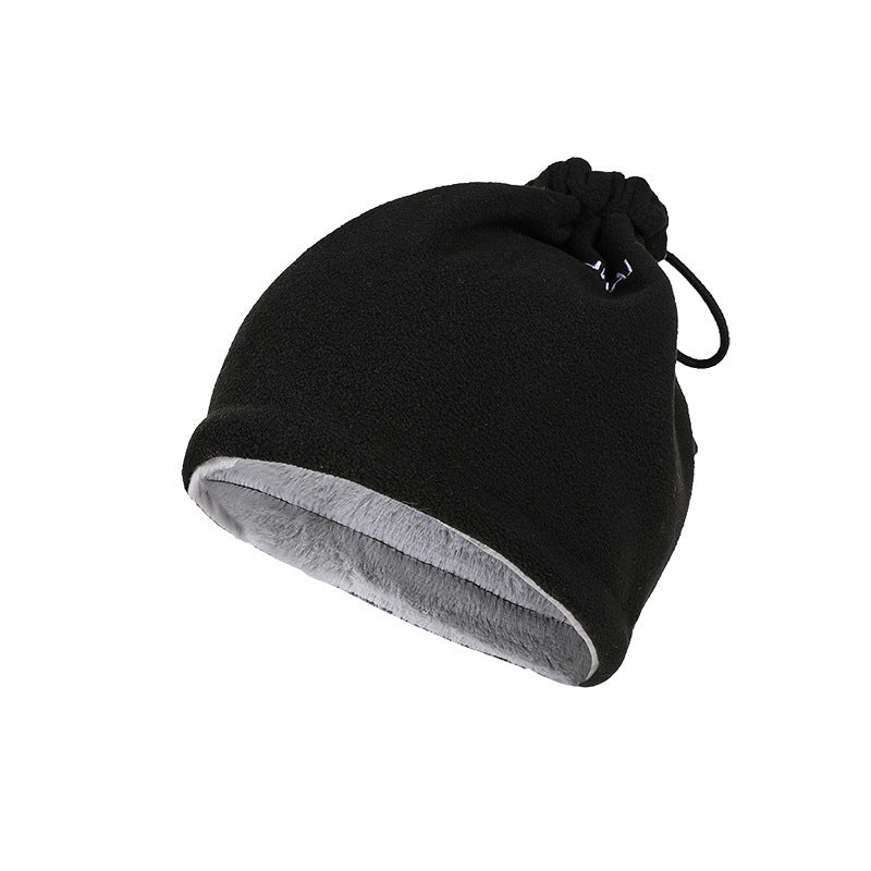 Men's Cold Proof And Warm Wind Proof Wool Hat or Neck Warmer