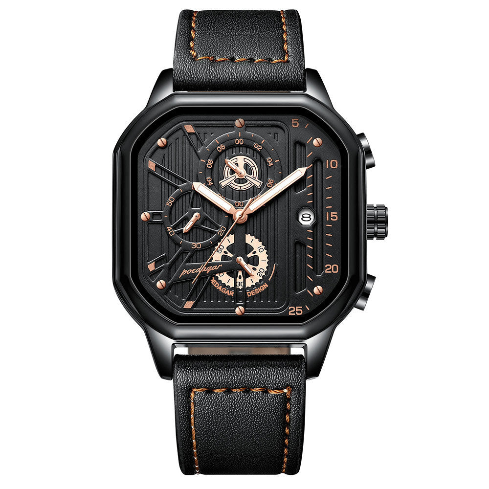 Men's Multifunctiona Belt Style Quartz Watch
