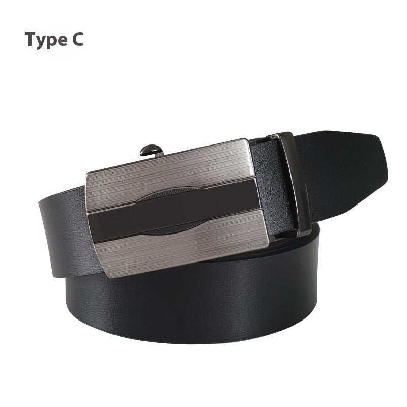 Men's Classic Casual Business All-match Automatic Buckle Belts