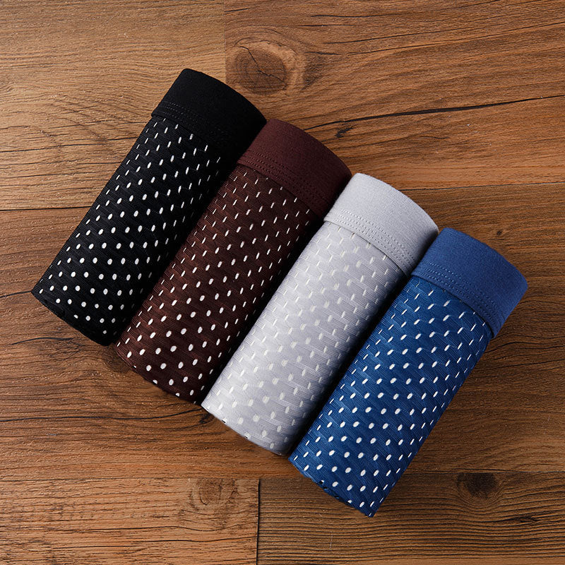 Men's Mesh Seamless Boxer's