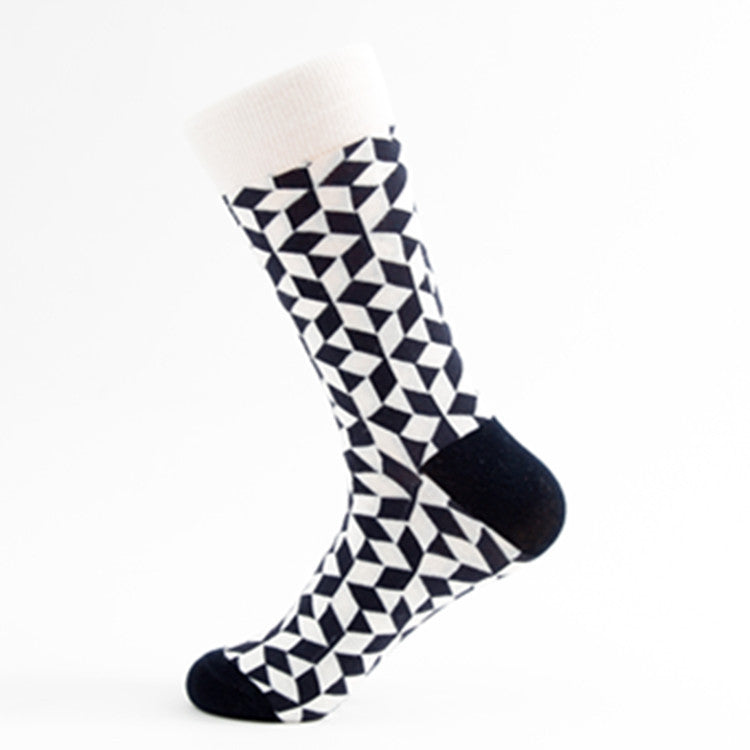 Men's Casual Cotton Socks