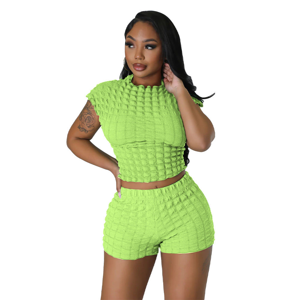 Popcorn Bubble Two-piece Set